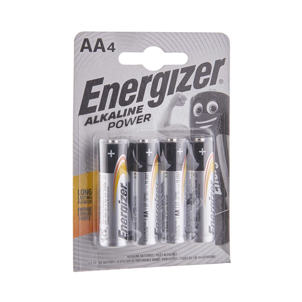 Μπαταρίες Αλκαλικές AA Σετ 4 Τεμ - ENERGIZER
