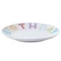 HAPPY BIRTHDAY - πιάτο 20 cm λευκό
