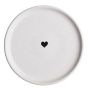 FOOD TALK - πιάτο με σχέδιο "καρδιά" Δ15 cm