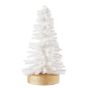 X-MAS - διακοσμητικό χιονισμένο δεντράκι, 12cm