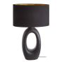 MOOD - επιτραπέζιο φωτιστικό κεραμικό, μαύρο
