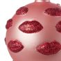 HANG ON - γυάλινο στολίδι "lips" 8cm