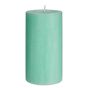 RUSTIC - κερί Υ13cm, πράσινο