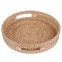 RONDA - δίσκος σερβιρίσματος στρογγυλός από rattan 30x6 cm