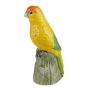 LORA - διακοσμητικό κεραμικό "παπαγάλος", κίτρινο