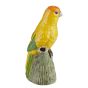 LORA - διακοσμητικό κεραμικό "παπαγάλος", κίτρινο