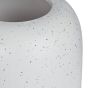 SPECKLE - βάζο κεραμικό Υ24cm, λευκό