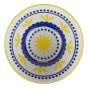 ORNAMENTS - μπολ 240 ml, κίτρινο/μπλε