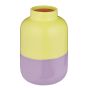 TWO TONE - βάζο από τερακότα 22cm, κίτρινο