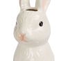 EASTER - Πασχαλινό βάζο κεραμικό, ''λαγουδάκι'', λευκό