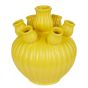 ARRANGEMENT - βάζο κεραμικό 20cm, κίτρινο