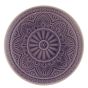 SUMATRA - πιάτο Δ21cm, μωβ