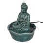 BALANCE - συντριβάνι επιτραπέζιο "Buddha", πράσινο