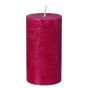 RUSTIC - κερί Δ6,8x13cm, κόκκινο