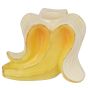 BANANA - κηροπήγιο κεραμικό, κίτρινο