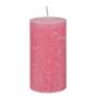 RUSTIC - κερί 6,8 x 13 cm, ροζ