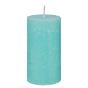 RUSTIC - κερί 6,8x13cm, μέντα