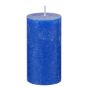 RUSTIC - κερί 6,8 x 13 cm, μπλε ρουά