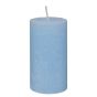 RUSTIC - κερί 6,8x13cm, γαλάζιο