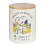 PEANUTS - δοχείο αποθήκευσης 14cm, λευκό
