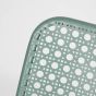 NEW TWIST - καρέκλα μεταλλική με διάτρητο μοτίβο πράσινη
