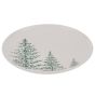 WINTER JOY - πιάτο από πορσελάνη με έλατα 20cm