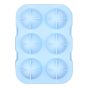 COOL DOWN - παγοθήκη για 6 παγάκια στρόγγυλα, γαλάζιο