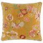 BOHEMIAN - μαξιλάρι φλοράλ 50x50cm, κίτρινο