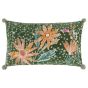 BOHEMIAN - μαξιλάρι φλοράλ 30x50cm, πράσινο