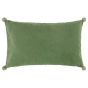 BOHEMIAN - μαξιλάρι φλοράλ 30x50cm, πράσινο