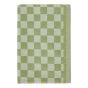 CHECKER STYLE - πετσέτα κουζίνας βαμβακερή, πράσινο