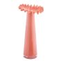 ANEMONE - βάζο γυάλινο 26cm, τερακότα