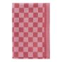 CHECKER STYLE - πετσέτα κουζίνας βαμβακερή, κόκκινο