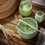 MATCHA - σετ Matcha από πορσελάνη 4 ΤΕΜΑΧΙΩΝ, πράσινο