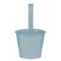 ZINC - κασπό κρεμαστό 13cm, ανοιχτό μπλε