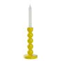 LITTLE ITALY - κηροπήγιο Υ20cm, κίτρινο