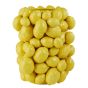 LEMON - βάζο κεραμικό με διακοσμητικά λεμόνια 20cm, κίτρινο