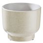 PLANT BOWL - κασπό κεραμικό 17cm, λευκό