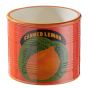 TIN - κασπό κεραμικό "Lemon" 13cm, πορτοκαλί