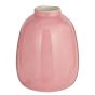 VEGGIE - βάζο κεραμικό με σχέδιο 'καρότο', ροζ