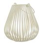 QUIETUDE - φανάρι μεταλλικό 20cm, μπεζ