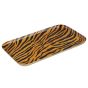 MONTEVERDE - δίσκος διακοσμητικός με animal print 'tiger'