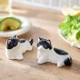 SALT & PEPPER - αλατοπίπερο κεραμικό σε σχέδιο 'γάτα', σετ 2 τμχ