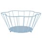 BLOOMING - καλάθι αποθήκευσης μεταλλικό, γαλάζιο