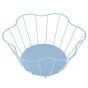 BLOOMING - καλάθι αποθήκευσης μεταλλικό, γαλάζιο