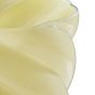 SWIRL - βάζο γυάλινο 29cm, κίτρινο παστέλ