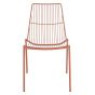 JILL - καρεκλα μεταλλική, πορτοκαλί
