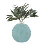 CORAL COAST - βάζο κεραμικό 30cm, τιρκουάζ