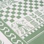 MONTEVERDE - τραπεζομάντηλο βαμβακερό 300x160cm, πράσινο
