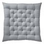 SOLID - μαξιλάρι καθίσματος 42x42cm, γκρι